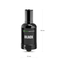 Ladda upp bild till gallerivisning, Komplett paket innehållandes &quot;Black Sub-Herb&quot; vape-tanken(DHVT) för örter, wax- och koncentrat inklusive batteri samt fem gram CBG-blommor!
